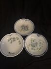 3 Kaiser Germany Biscaya Porcelain Trinket Bowls Hand Painted By Joyce Ross