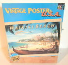 Buffalo Game - "WAIKIKI BEACH" Vintage Posters - 1026 pc Puzzle / Complete LN