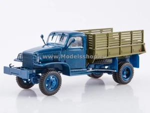 Magazine "Legendary trucks of USSR No.88" with model of Chevrolet-G7117 flat... - Imagen 1 de 6