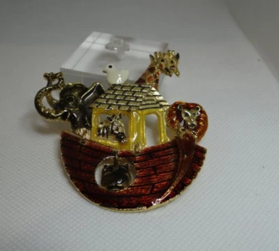 Винтажная брошь Monet The Ark - Изображение 1 из 3