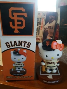 San Francisco SF Giants Hello Kitty Bobblehead w/ Box 6/28/15 SGA 2015 Sanrio - Picture 1 of 1