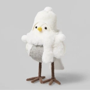Wondershop Holiday 2021 Featherly Friends Flurry Fabric Winter Bird Faux Fur NWT - Picture 1 of 2