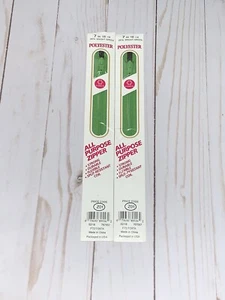 Coats & Clark All Purpose Polyester Zipper 7" Bright Green Lot Of 2 - Bild 1 von 7