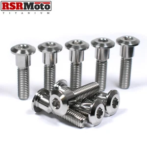 Suzuki Hayabusa GSX1300R Titanium Front Brake Disc Rotor Bolts, 1999-2007 - Bild 1 von 3