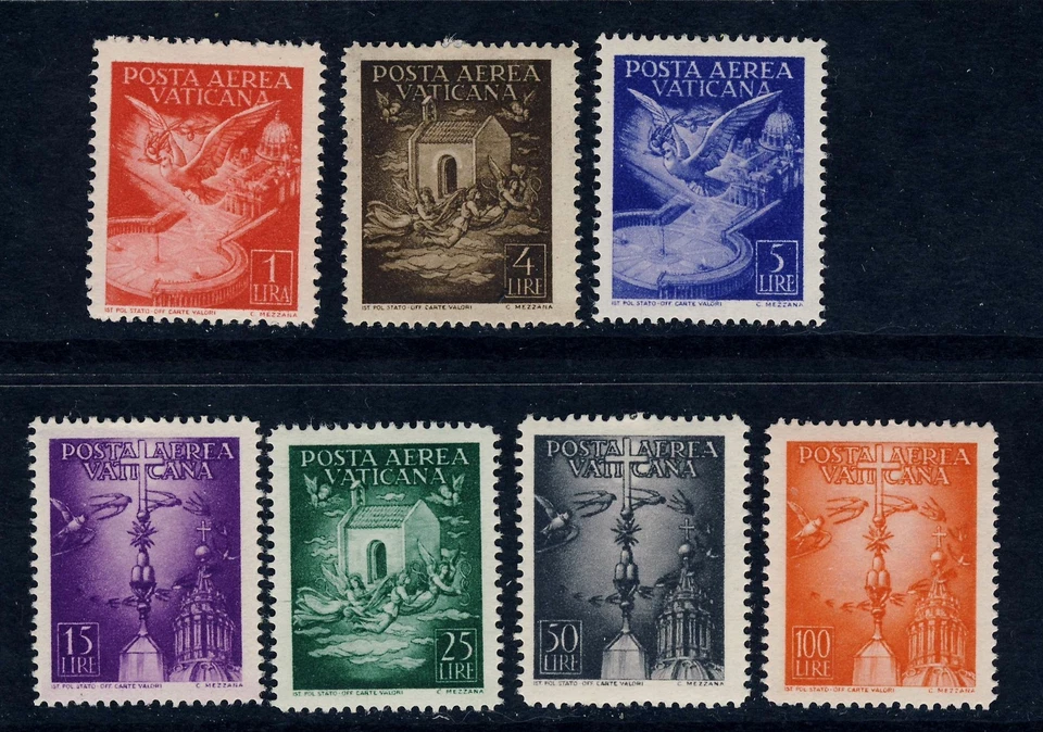 Correo aéreo del Vaticano Scott C9 - C15 Foto 1 de 1