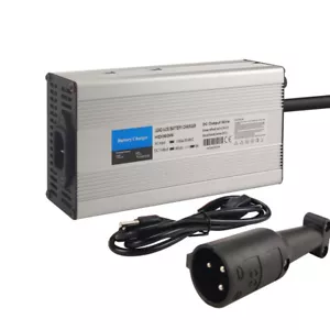 48 Volt 6 Amp for Club Car Golf Cart Battery Charger with 3 Pin Round Plug - Picture 1 of 5