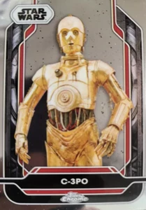 STAR WARS CHROME 2024 TRADING CARDS SET COSTCO EXCLUSIVE CARD #109 C-3PO - Picture 1 of 2