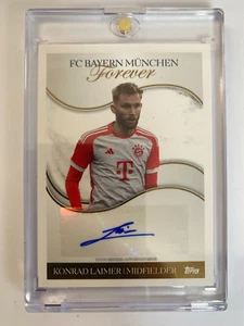 TOPPS FC BAYERN MUNCHEN FOREVER 2023 KONRAD LAIMER BAYERN MUNICH BASE AUTOMÁTICA V2 - Imagen 1 de 2