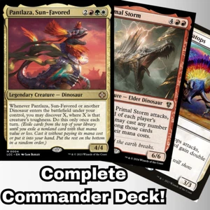MTG Commander EDH Deck Pantlaza, sonnenbegünstigte 100 Karten Dinosaurier maßgeschneidertes Deck - Bild 1 von 7