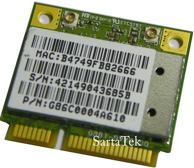 AR5B95 b/g/n Inalámbrico PCIe Medio Original Toshiba G86C0004A610 G86C0004A410 Foto 1 de 4