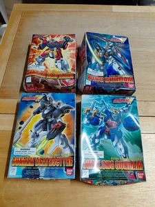 1995 Bandai Gundam Wing 1/144 Gundam Lot Of 4 Heavyarms, Shenlong, Deathscythe Etc - Bild 1 von 15