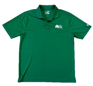 The Irish Open Under Armour Green Golf Polo Shirt Men Medium - Picture 1 of 5