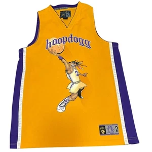 Vintage Y2K Snoop Dogg Lakers Hoop Dogg Basketball Jersey SIZE LARGE RARE - Picture 1 of 11