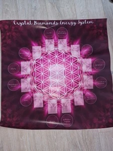 Crystal Diamonds Energy System Legeschablone von Nadine Breitenstein - Bild 1 von 1