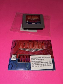 Red Alarm (Nintendo Virtual Boy) W/ Manual And Cartridge