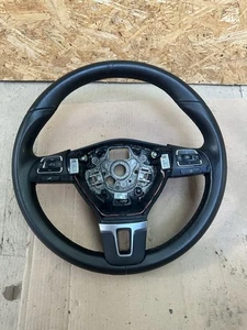 VW Lederlenkrad für Golf MK7 - Schwarz (5G0419091DNE74) - Bild 1 von 7