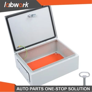 Labwork 16"x12"x6'' Wall Mount Carbon Steel Electrical IP65 Junction Box - Picture 1 of 17