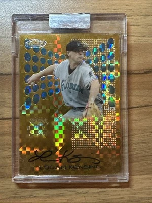 Craig Ansman 2004 Topps Finest Gold Xfractor Rookie Auto #d /139 Diamondbacks - Image 1 of 2