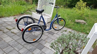 Wulfhorst Dreirad für Erwachsene Medizinrad, ein Gang, hergestellt in Deutschlad - Bild 1 von 4