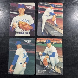 1990 MOTHER'S COOKIES 5000 K COMPLETE SET  NOLAN RYAN, CARDS 1-4 S3 - Picture 1 of 1