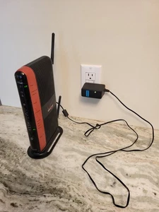 VERIZON FIOS WiFi MODEM/Router Actiontec MI424WR With AC Adapter $ STAND - Picture 1 of 4