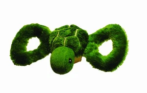 Jolly Tug-a-Mal Turtle Tug/Squeak Toy, Large - Picture 1 of 2