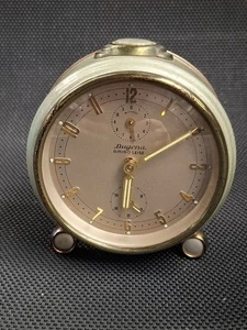 Dugena mechanische Tischuhr mit Wecker, 1950er Jahre - Bild 1 von 1