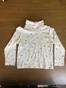 VGT 90s Oshkosh Girls Turtle Neck Winter Gingerbread Candy cane SZ 3T - Picture 1 of 11