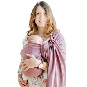 Mochila Shabany® Ring Sling - 100% algodón orgánico - portabebés para recién nacido - Imagen 1 de 6