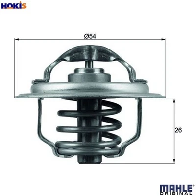 THERMOSTAT COOLANT TX 111 87D FOR SKODA OCTAVIA/II/Combi LAURA SUPERB VW 2.0L A4 - Image 1 of 4