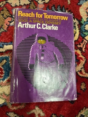 1ST ED 1970 REACH FOR TOMORROW ARTHUR C CLARKE SCI FI HC/DJ HARCOURT BRACE WORLD - Image 1 of 3