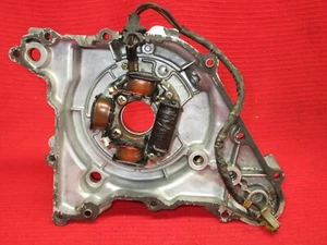 84 Honda ATC 125M left crankcase cover and stator # 11341-968-000 - Picture 1 of 11