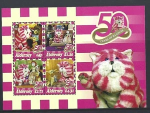 ALDERNEY 2024 BAGPUS BLOCK UNMONTIERT POSTFRISCH, MNH - Bild 1 von 1