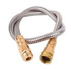 Stainless Steel Metal Garden Hose 304 Stainless Steel Water Hose with Solid M...