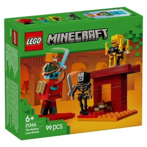Lego 21266 Minecraft The Nether Lava Battle - Imagen 1 de 7