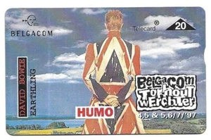 RARE / CARTE TELEPHONIQUE - DAVID BOWIE / PHONECARD TELECARTE TELEPHONE CARD - Picture 1 of 2