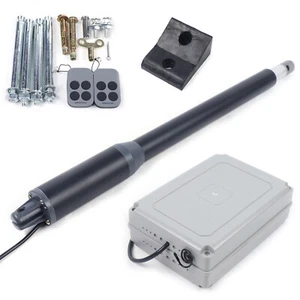 110V Automatic Single Arm Swing Gate Opener Heavy Duty 325lbs Kit Remote Control - Picture 1 of 21