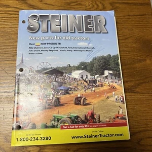 2013 Steiner parts catalog for old tractors Ford John Deere Farmall Oliver - Picture 1 of 7