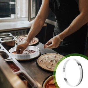 Anello Per Servire La Pizza Anelli Muffin Acciaio Inossidabile Cucina Uomo - Foto 1 di 12