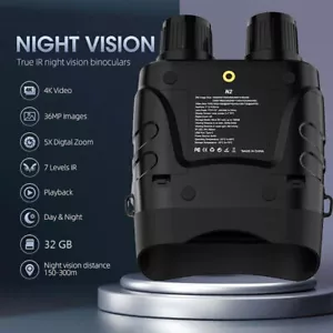 GTMEDIA 1080P Night Vision Goggles Infrared Binoculars LCD Screen Day & Night US - Picture 1 of 19