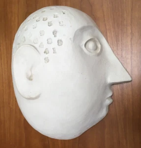 Vintage Pottery David Gil/Bennington Pottery Ceramic Face No.1S50 Art Pottery - Picture 1 of 17