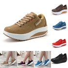 Womens Sneakers Rocker Shoes Lace Up Slip On Wedges Tennis High Platform Casual