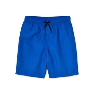 Wonder Nation Boys' Drawstring Swim Shorts, Royal Crew Size XXL (18) - Picture 1 of 3