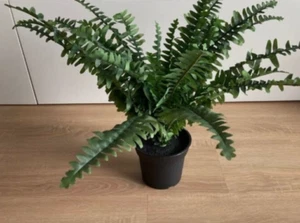 New Ikea FEJKA Artificial Potted Green Plant Indoor Home Decor Whitley Giant 9cm - Picture 1 of 1