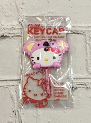 Hello Kitty PINK ELEPHANT ANIMAL Key Cap Cover 2009-2010 Sanrio RARE - Image 1 of 4