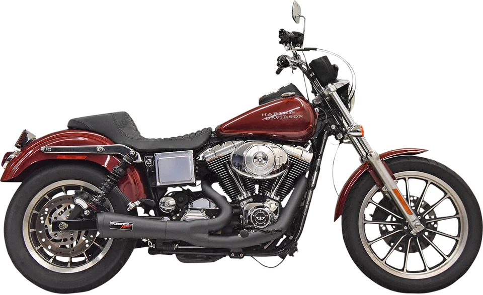 Bassani Ripper 2:1 Black Exhaust System for 1993-2005 Harley Dyna Low Rider 1D5B - Image 1 of 1