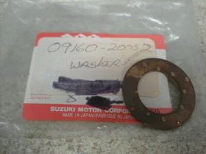 NOS OEM Suzuki Washer 1983-98 DT15 DT99 09160-20052 - Picture 1 of 3