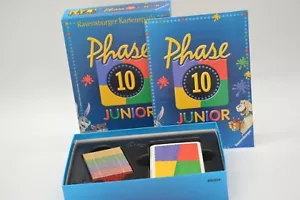 Phase 10 Junior Ravensburger Kartenspiel 2-4 Personen ab 6 Jahren, Vollständig - Bild 1 von 6