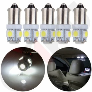 5Pcs BA9S 1816 3893 Ultra White 5SMD LED Interior Ash Tray Light Bulb For Chevy - Picture 1 of 6