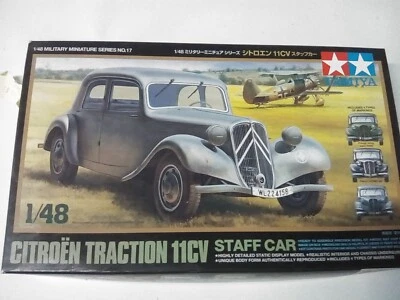 CITROEN TRACTION 11 CV STAFF CAR 1:48 TAMIYA - Immagine 1 di 4